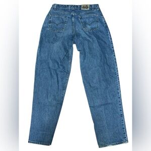 Levi’s Silver Tab Men’s Jeans Baggy Size 34 X 34 Measured VTG Denim Wide Leg USA